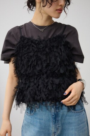 テープヤーンビスチェ