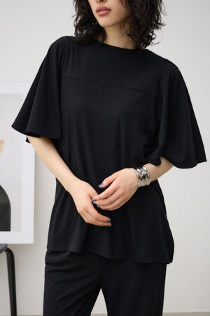 T/Fクリーンクールフレアハーフスリーブトップス