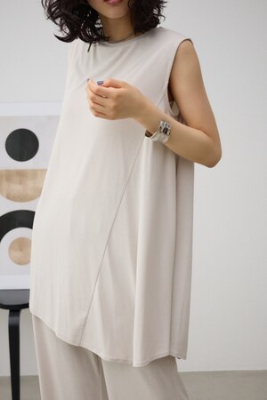 T/Fクリーンクールノースリブトップス