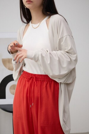 T/Fクリーンクールドルマンカットカーディガン