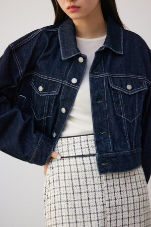 ワイドスリーブデニムジャケット