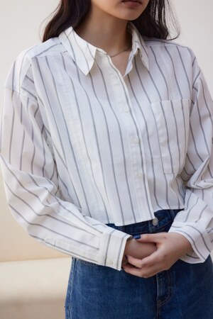 ショートキリカエシャツ