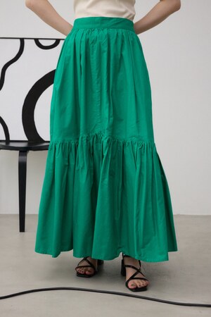 リネンミックスマキシスカート