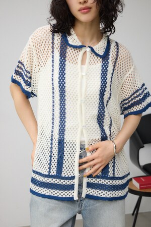 ガラニットカーディガン