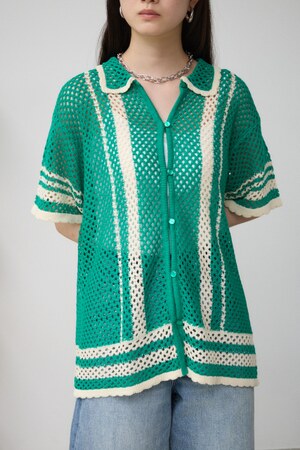 ガラニットカーディガン