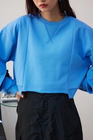 クロップドスウエットトップス