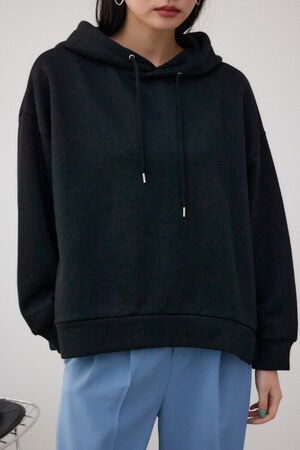 ラメウラケスウェットパーカー