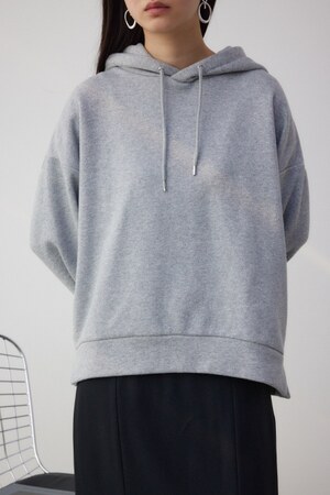 ラメウラケスウェットパーカー