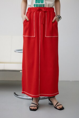 ステッチリブナロースカート