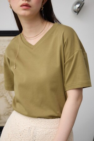 シルケットライクTシャツ