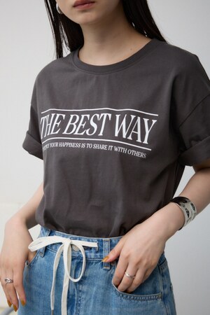 カジュアルロゴTシャツ