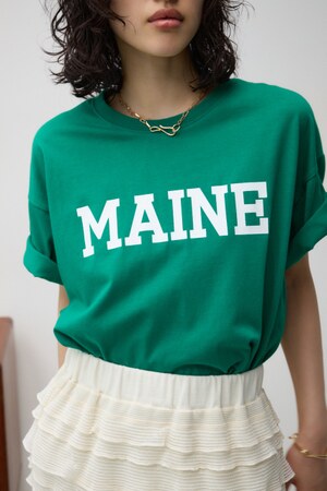 カレッジプリントビックTシャツ