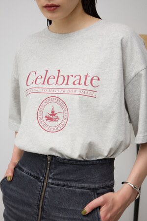 カレッジプリントビックTシャツ