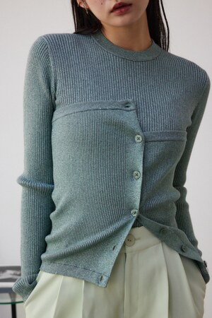 ビスチェ　みsama ショップニコニコ ShopNikoNiko かぎ編み ニットビスチェ ma