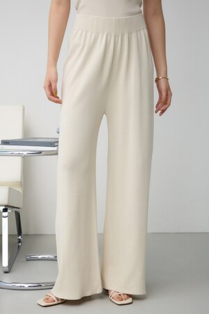 ニットワイドパンツ