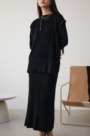 STYLEMIXER | 2WAYシャーリングギャザーワンピース (ワンピース