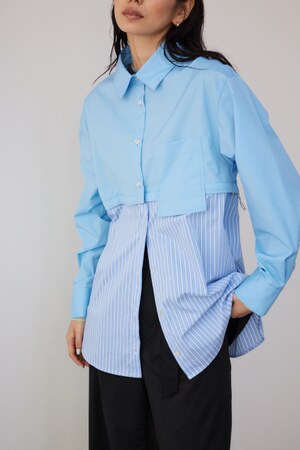 【PLUS】マルチウェイデザインシャツ