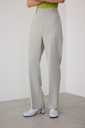 【PLUS】ダブルクロスストレートパンツ