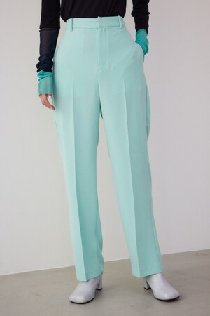 【PLUS】ダブルクロスストレートパンツ