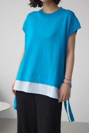 Bluesky.Mint様 ◇スクエアネックニットプルオーバー （ニット・セーター