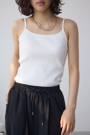 ファインリブキャミソール