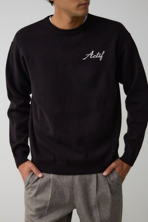 ダブルジャガードネピルニット