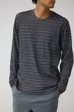 ヘビーワッフル長袖プルオーバー