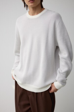 MOUSSY | SHEER LAYERED LS トップス (Tシャツ・カットソー(長袖