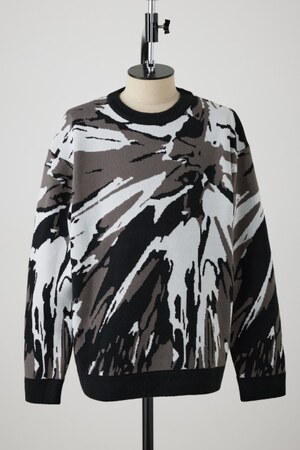 アグリゲーションジャガードニット