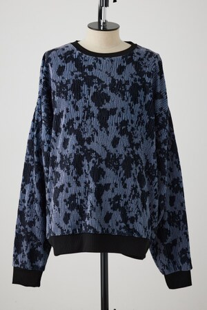 ベロアプリーツトップス