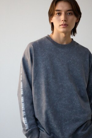 スモーク総柄スウェット