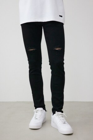 AZUL DENIM クラッシュスキニー