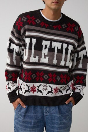 ノルディックアグリーニット