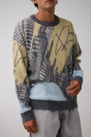 ビッグシテイージャガードニット