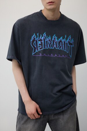 THRASHER AZUL別注ファイヤーパターンT