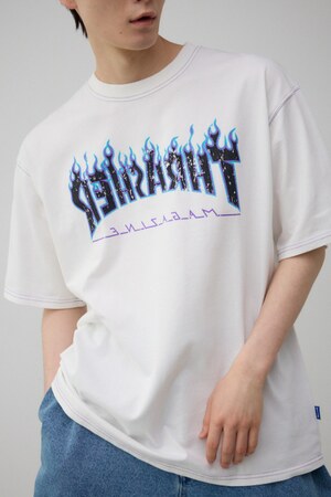 THRASHER AZUL別注ファイヤーパターンT