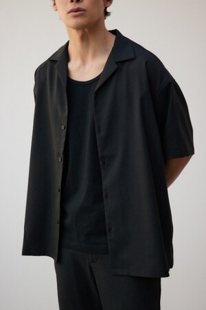 アトラクティブストレッチ開襟シャツ