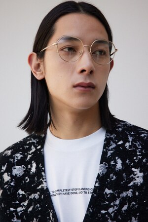 メタルポリゴンシェイプアイウェア