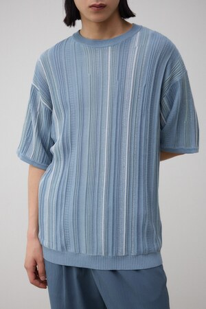 スカシクージー半袖ニット