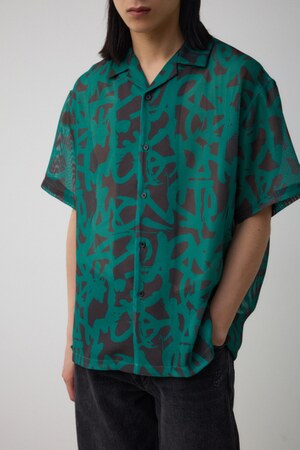 アブストラクトシアーシャツ