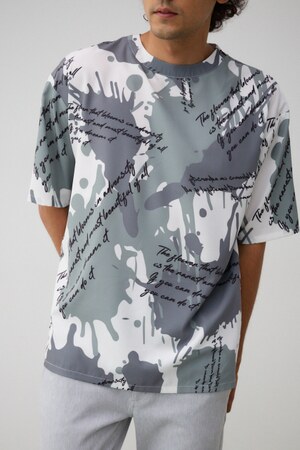 総柄プリントプルオーバー