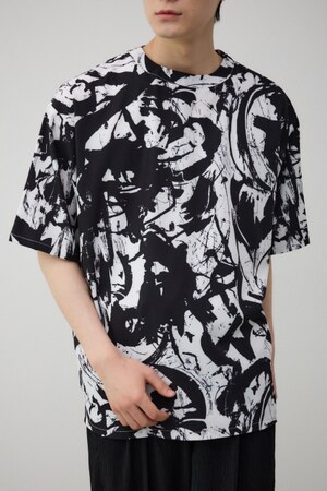 総柄プリントプルオーバー