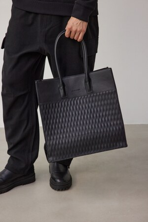 ダイヤモンドキルトトートバッグ