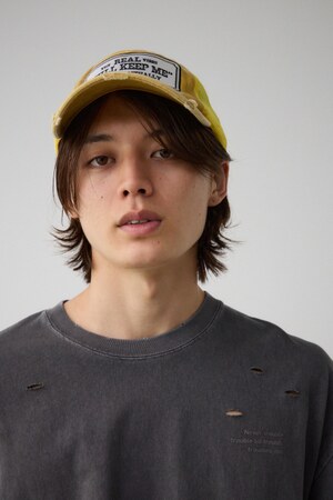 ピグメントダメージメッシュキャップ