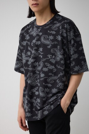 ペイズリージャガードTシャツ