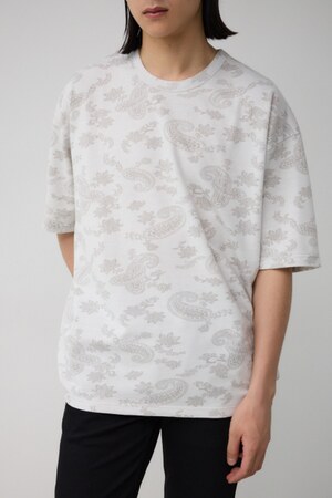 ペイズリージャガードTシャツ