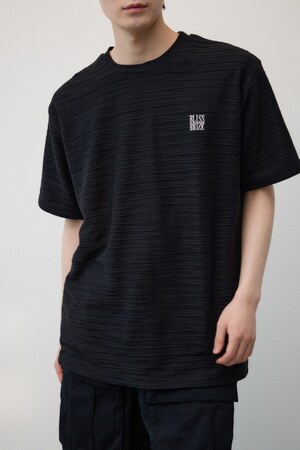 ランダムタッククルーネックTシャツ