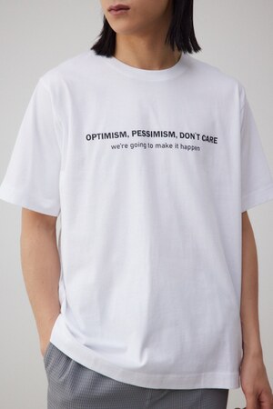 フロントロゴベーシックプリントTEE