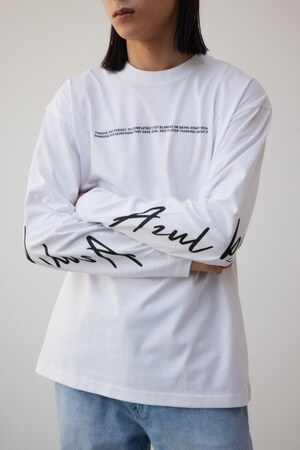 AZULBYMOUSSYロゴロンTEE