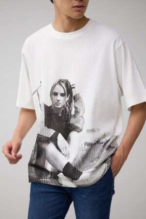 ビッグフォトプリントトップス